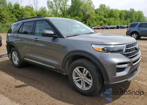 2021 Ford Explorer Xlt z USA, uszkodzony, nr VIN 1FMSK8DH0MGC37243